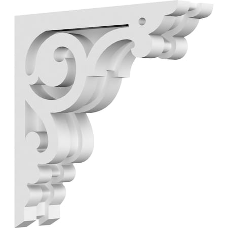 Ekena Millwork Hurley Architectural Grade PVC Corbel, 1 7/8"W X 8"D X 8"H CORP01X08X08HU